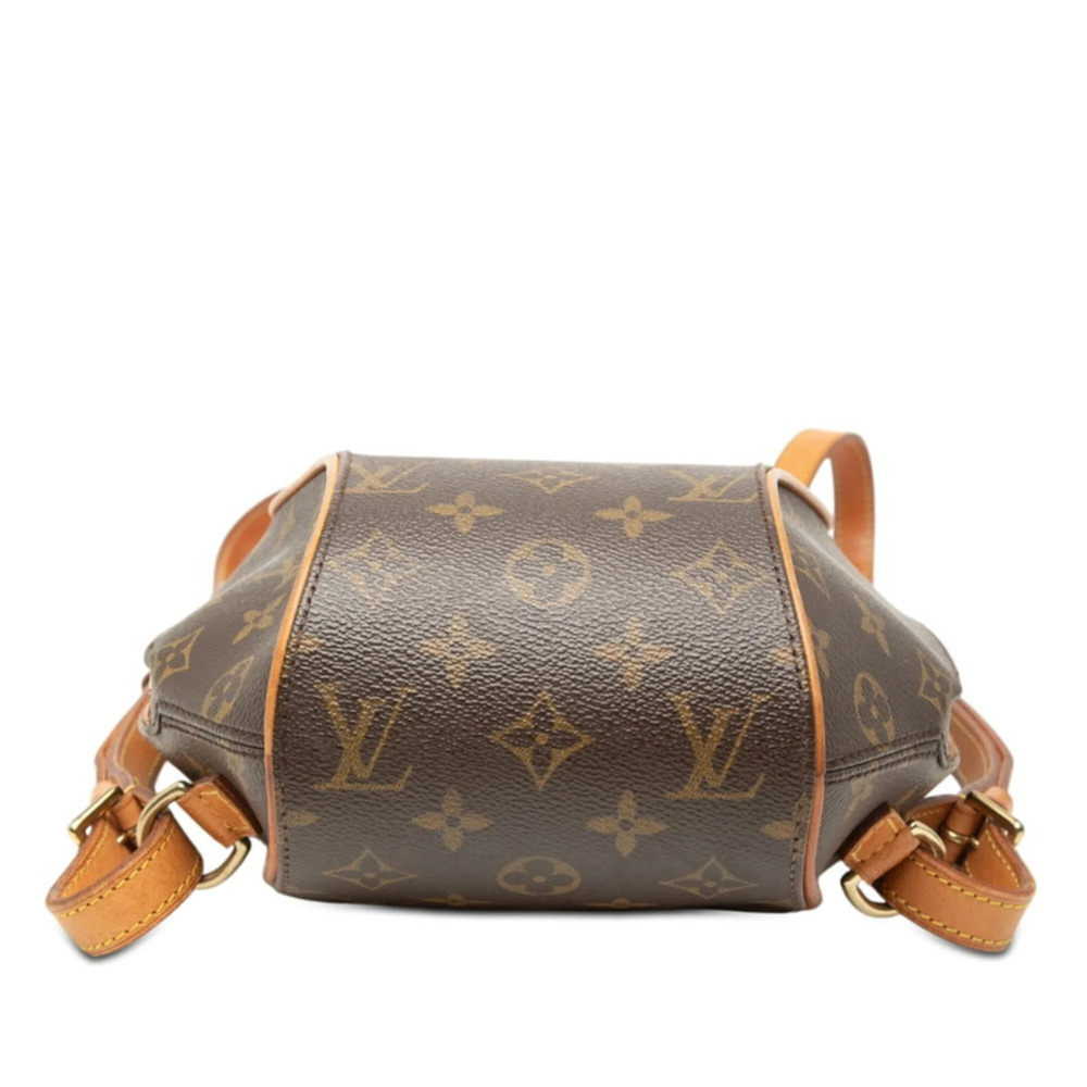 LOUIS VUITTON Brown Monogram Leather Ellipse Backpack - Picture 3 of 6